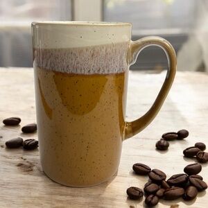 Boston Wear house Brown Stoneware Glaze Ceramic Coffee
Tea Mug 24 oz.